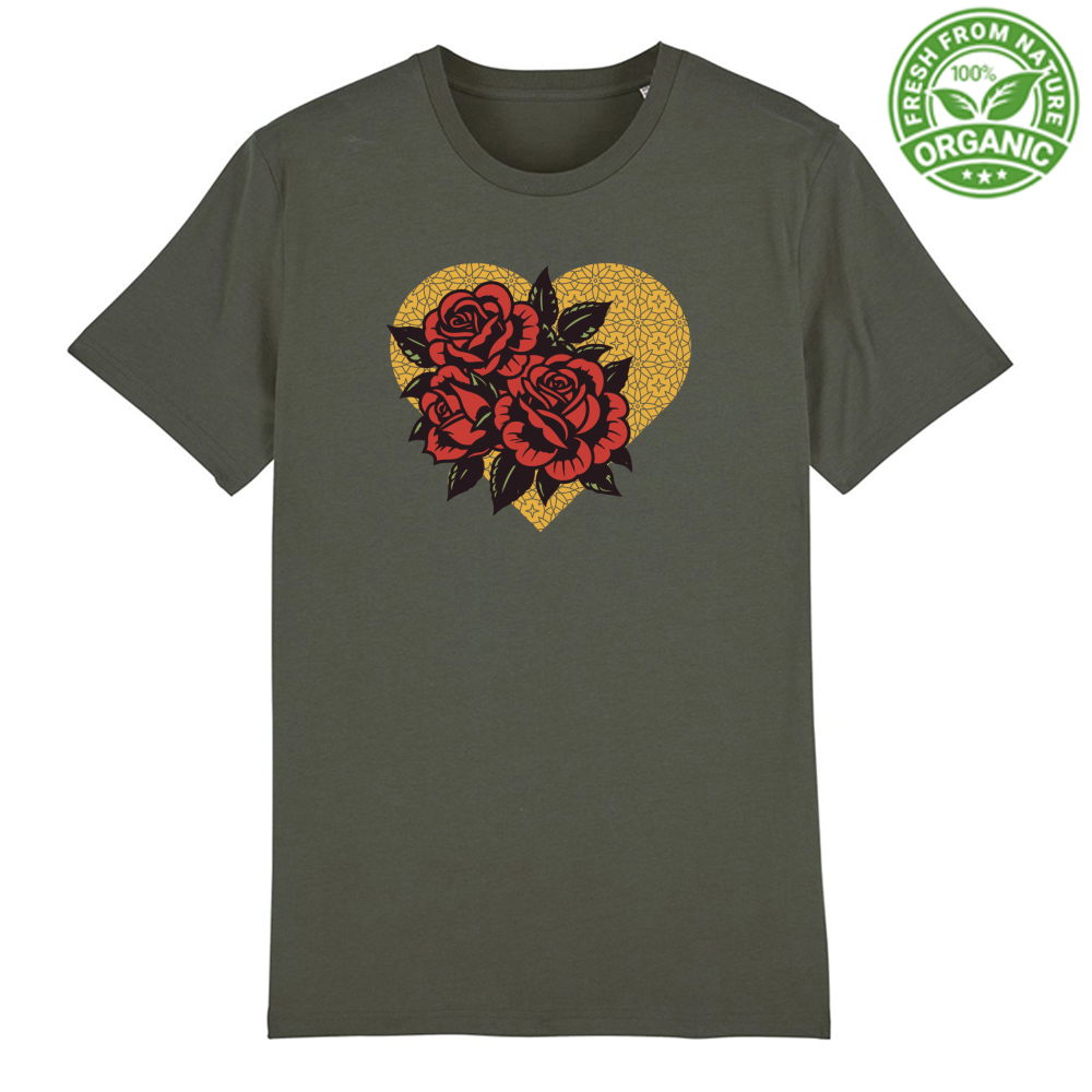 T-Shirt Unisex Premium Organic Corazón Andaluz