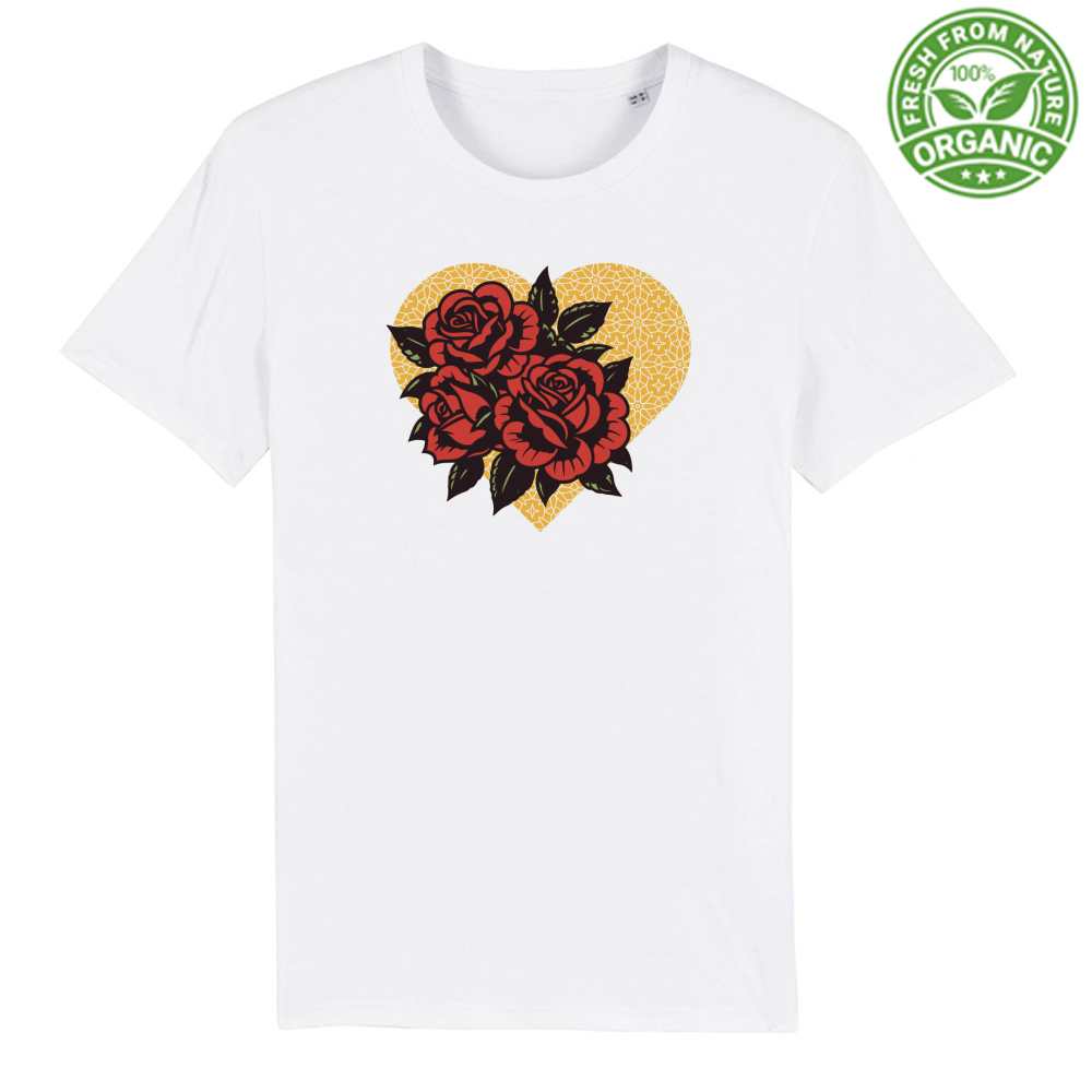 T-Shirt Unisex Premium Organic Corazón Andaluz