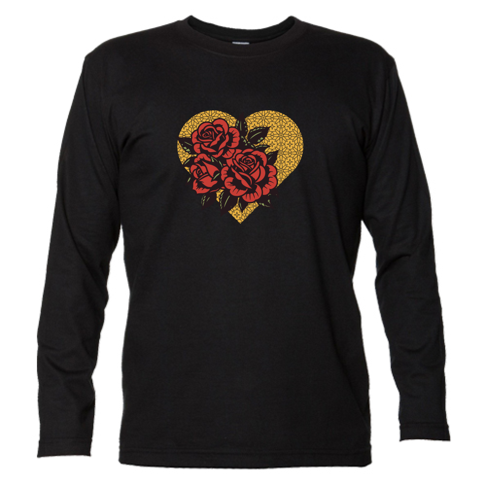 T-Shirt Unisex Manica Lunga Corazón Andaluz