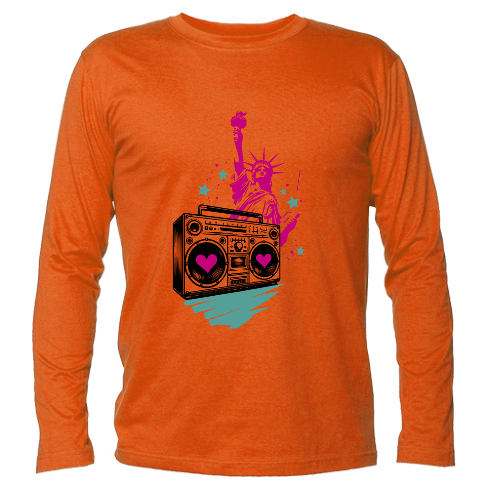 T-Shirt Unisex Manica Lunga NYC Dreaming