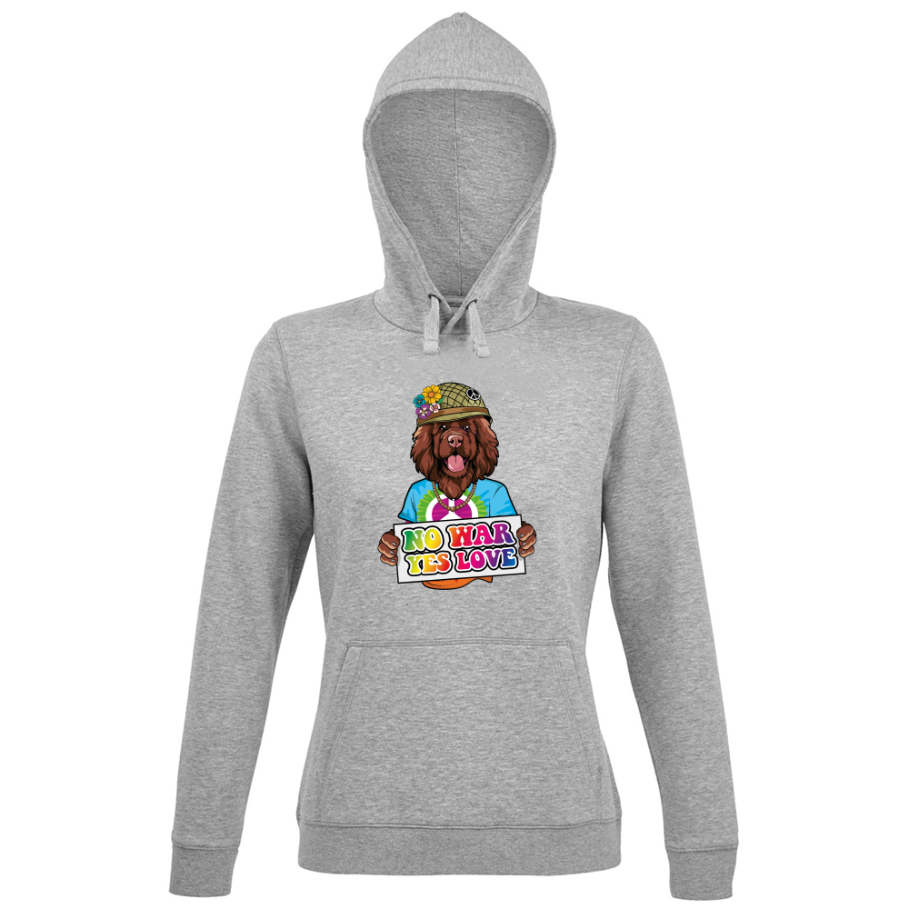 Hoodie Premium Women Blue Line