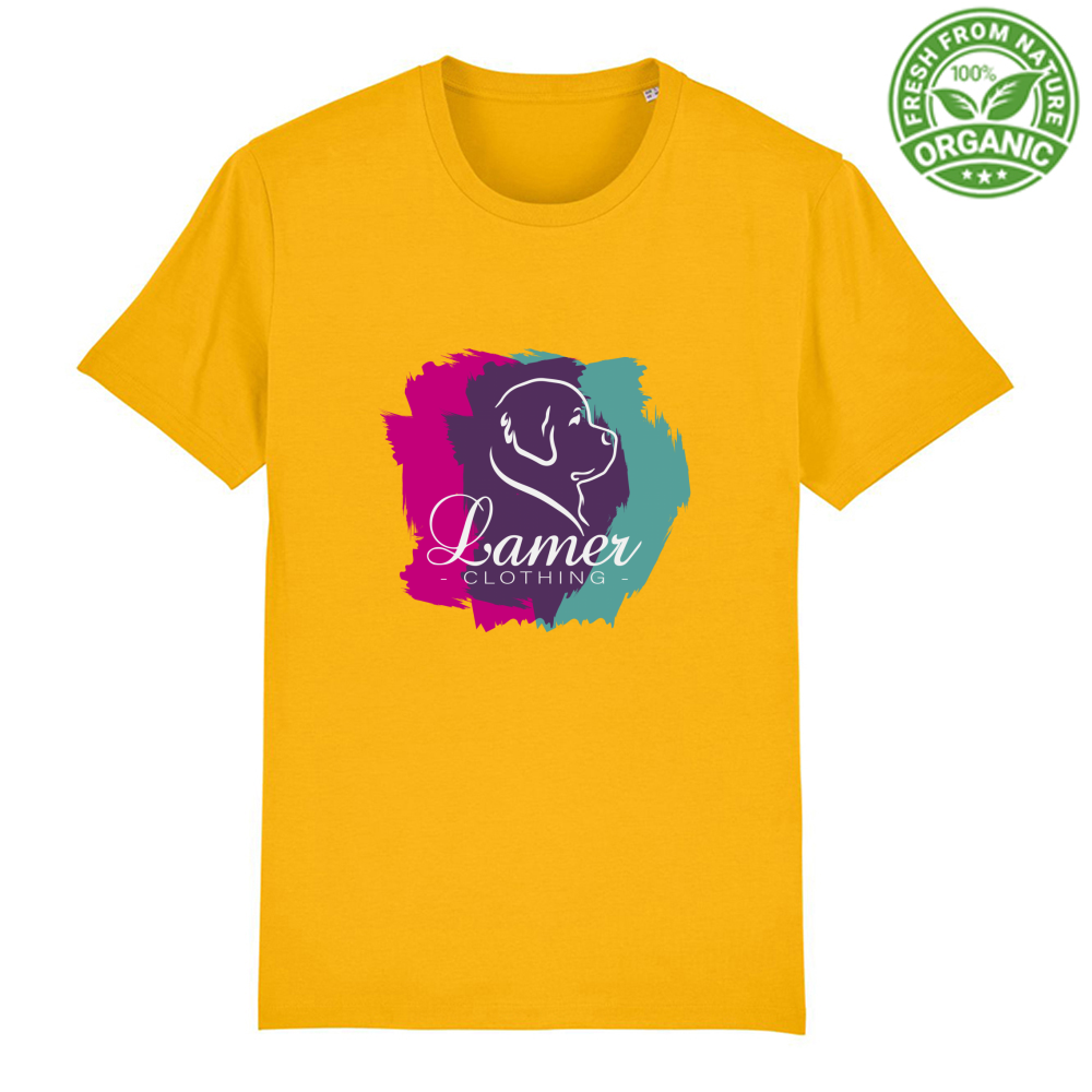 T-Shirt Unisex Premium Organic Lamer Colours