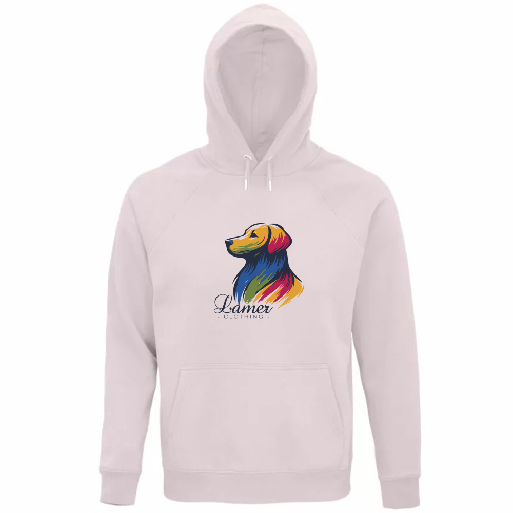 Felpa Organica Unisex Cappuccio Lamer Clothing Style