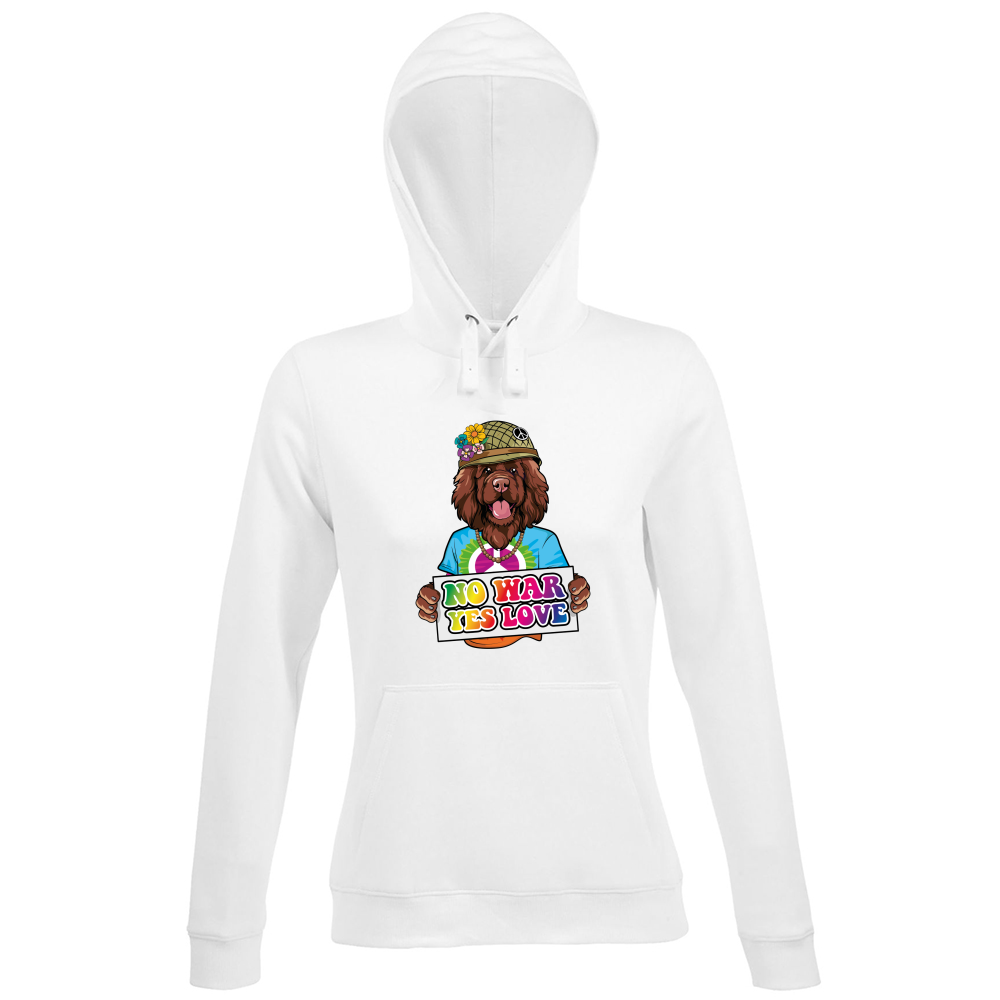 Hoodie Premium Women Blue Line