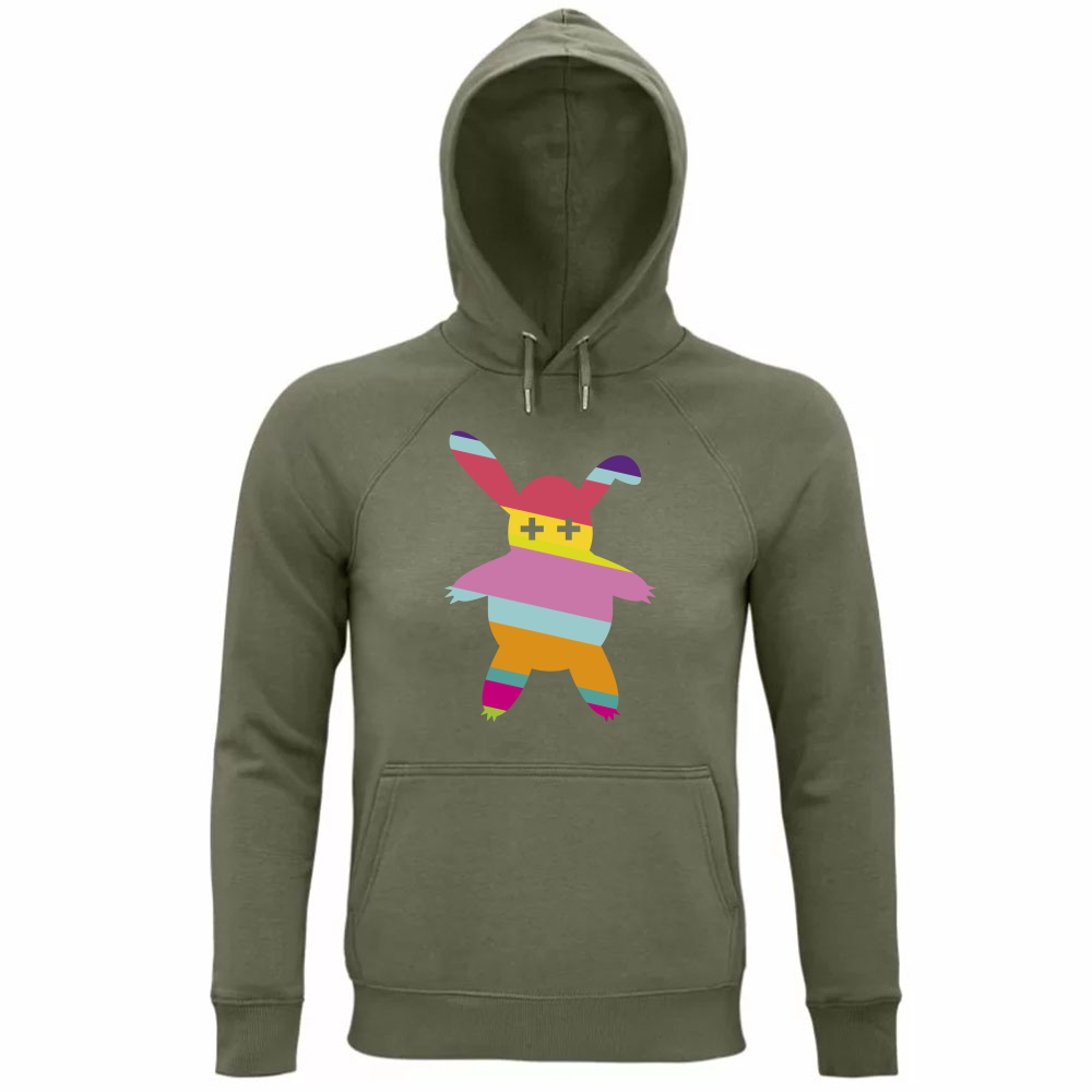 Felpa Organica Unisex Cappuccio Funny Toys Not 4 Boys
