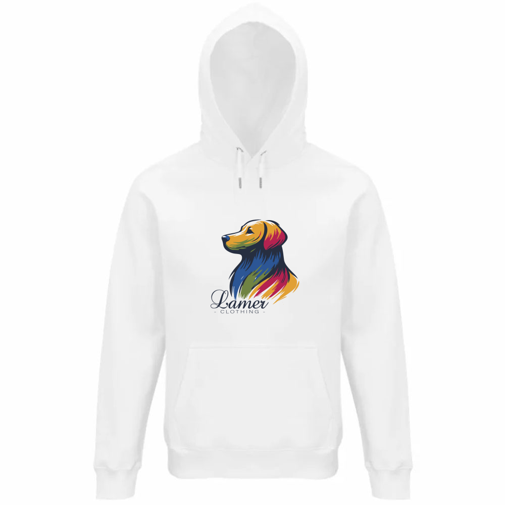 Felpa Organica Unisex Cappuccio Lamer Clothing Style