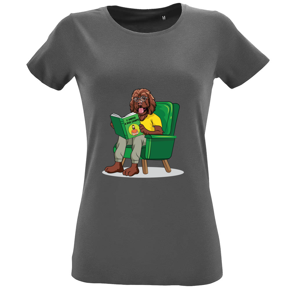 T-Shirt Women Fit Blue Line