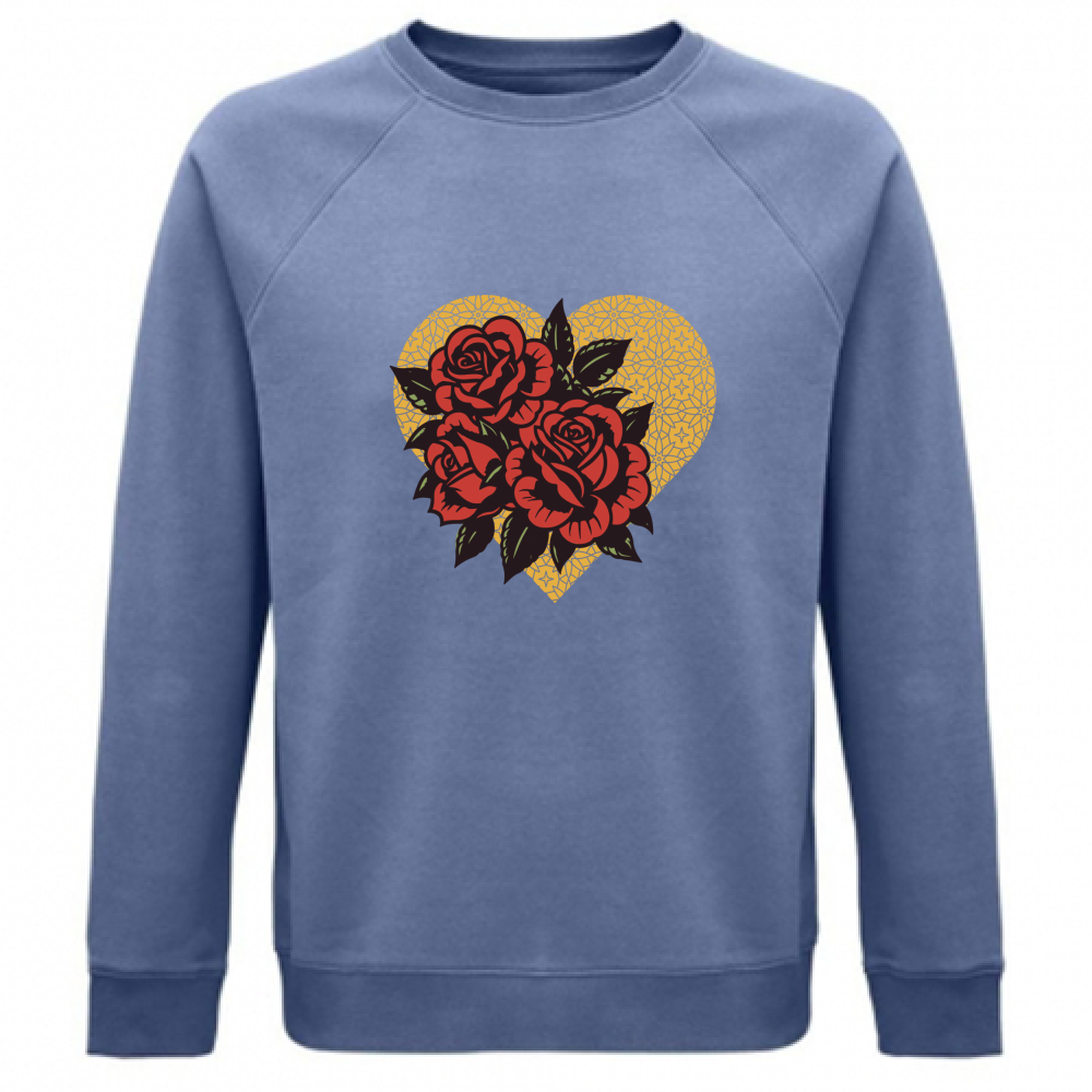 Felpa Unisex Organica Corazón Andaluz