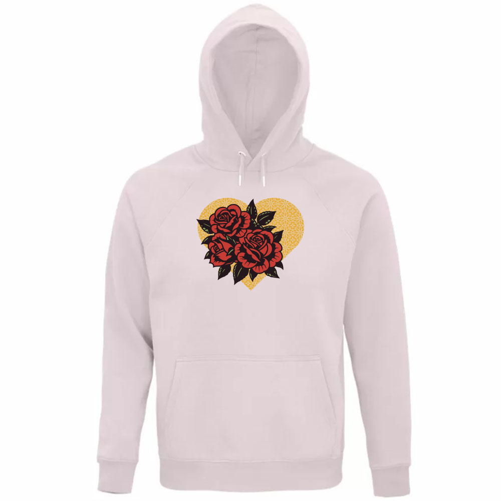 Felpa Organica Cappuccio Corazón Andaluz