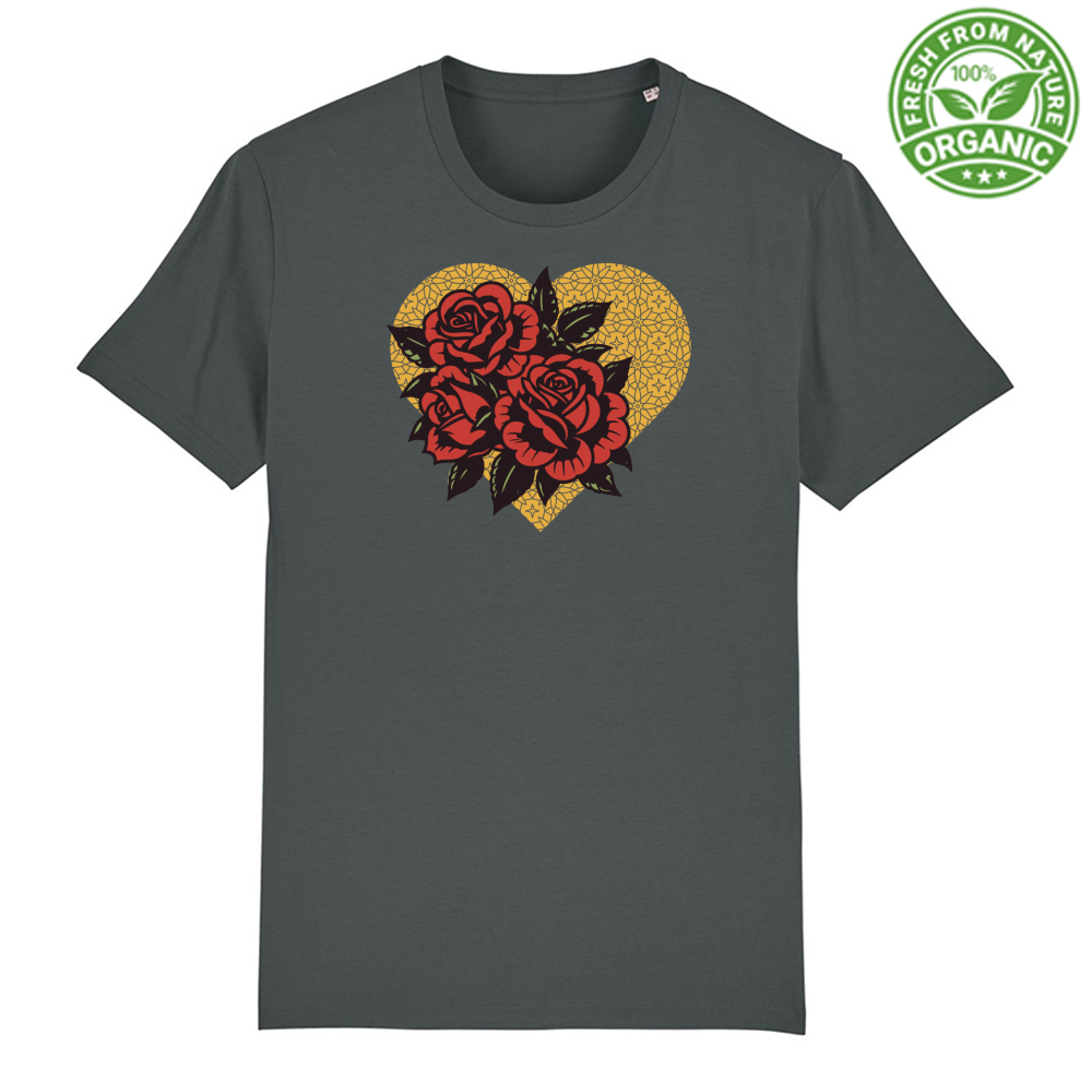 T-Shirt Unisex Premium Organic Corazón Andaluz