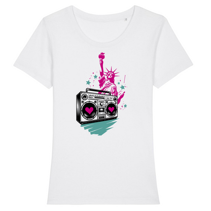 T-Shirt Women Premium Organic NYC Dreaming