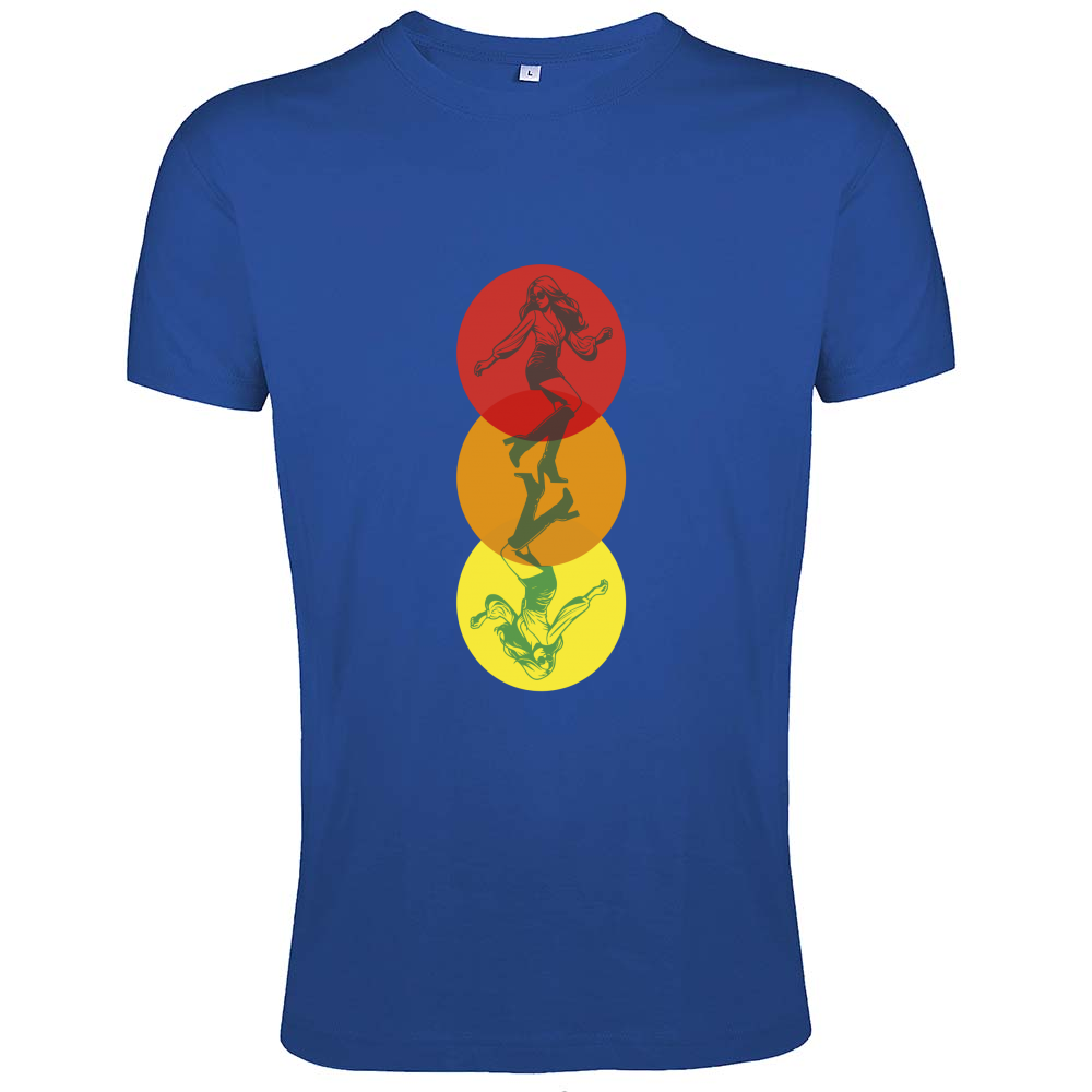 T-Shirt Men Fit Dancing in the Colours