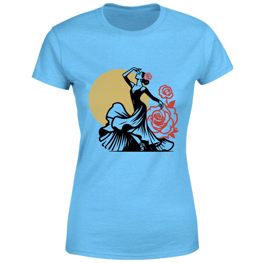 T-Shirt Donna Bailaora Flamenca