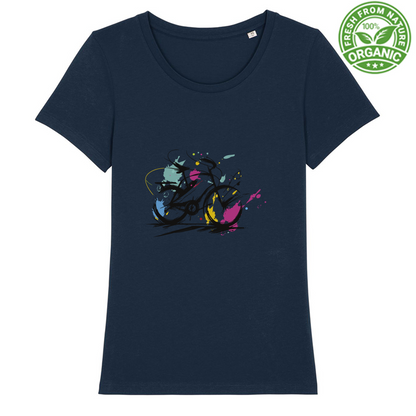 T-Shirt Women Premium Organic Vélo Fantasia