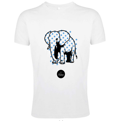 T-Shirt Men Fit Pois Elephant