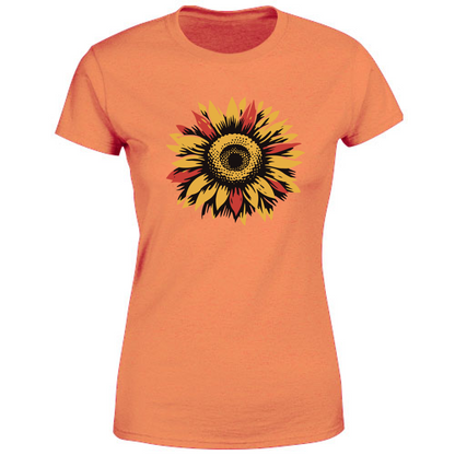 T-Shirt Donna Sun Flowers