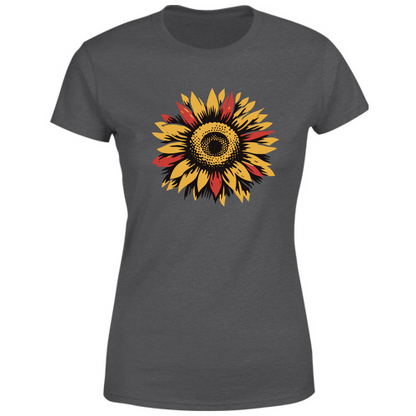 T-Shirt Donna Sun Flowers