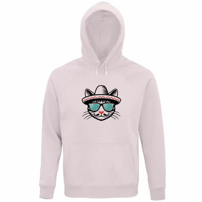 Felpa Organica Unisex Cappuccio Mexicat