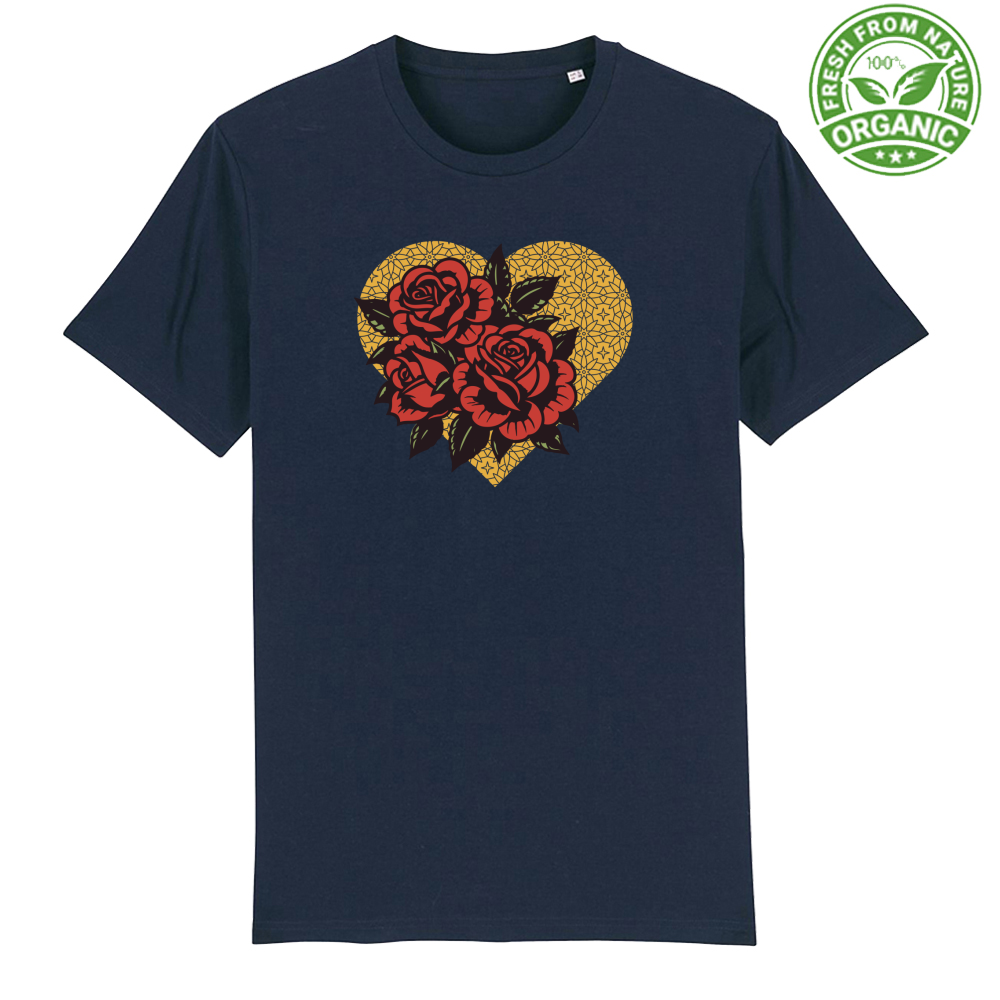 T-Shirt Unisex Premium Organic Corazón Andaluz