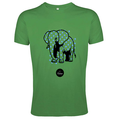 T-Shirt Men Fit Pois Elephant