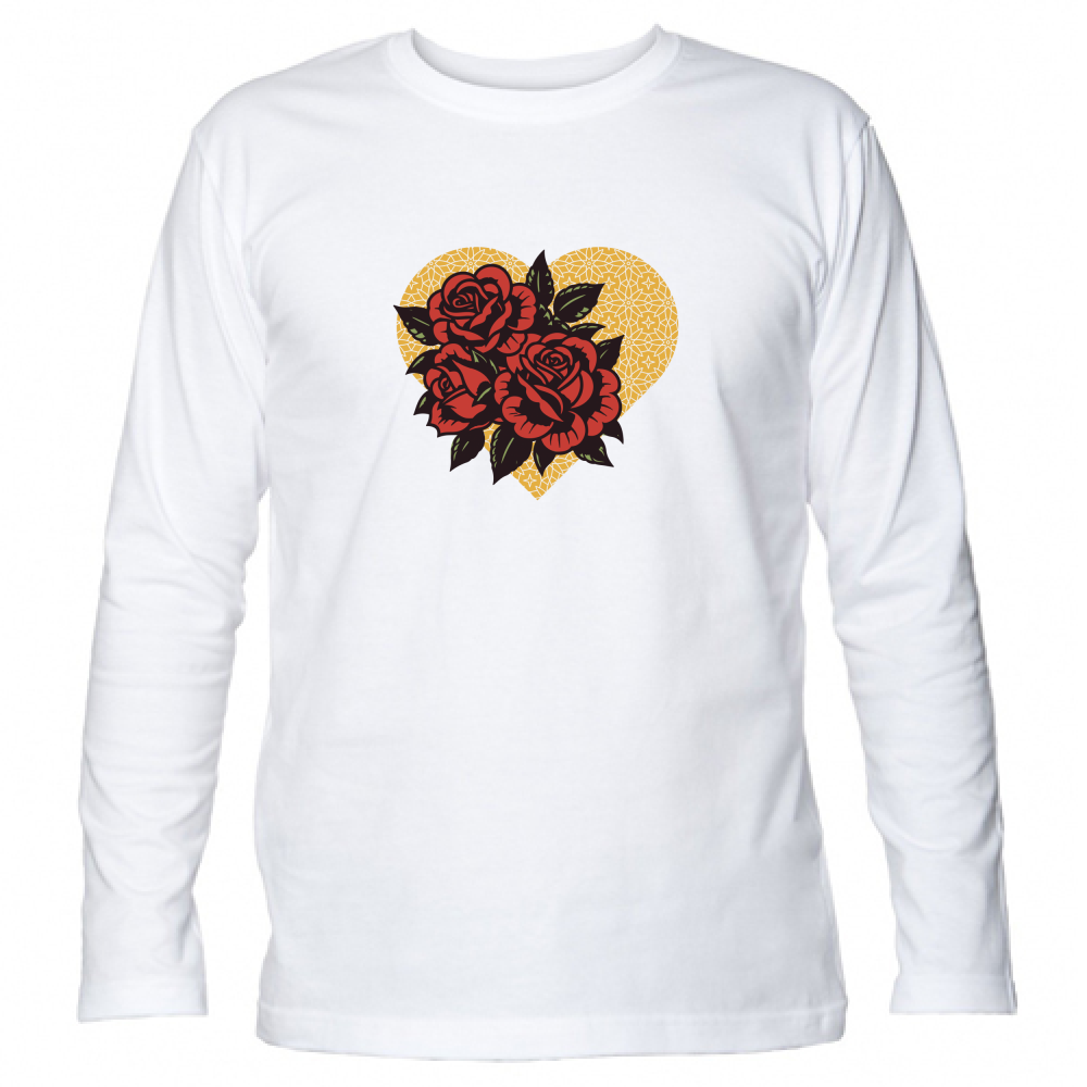 T-Shirt Unisex Manica Lunga Corazón Andaluz