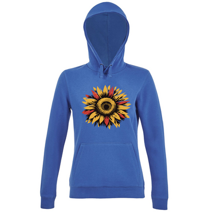 Hoodie Premium Women Sun Flowers