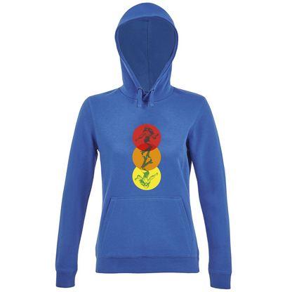 Hoodie Premium Women Dancing in the Colours