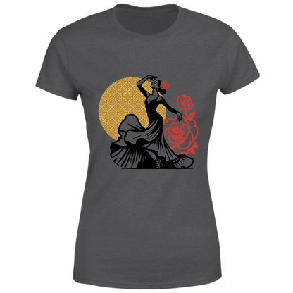 T-Shirt Donna Bailaora Flamenca