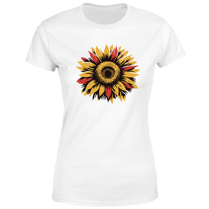 T-Shirt Donna Sun Flowers