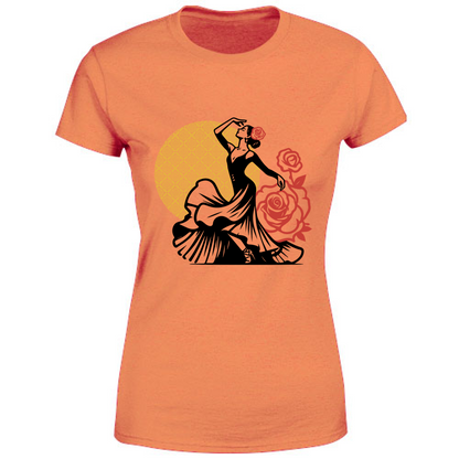 T-Shirt Donna Bailaora Flamenca