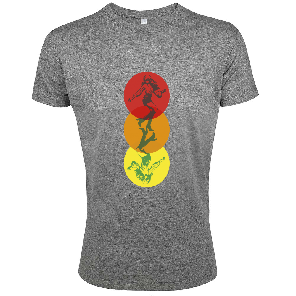 T-Shirt Men Fit Dancing in the Colours