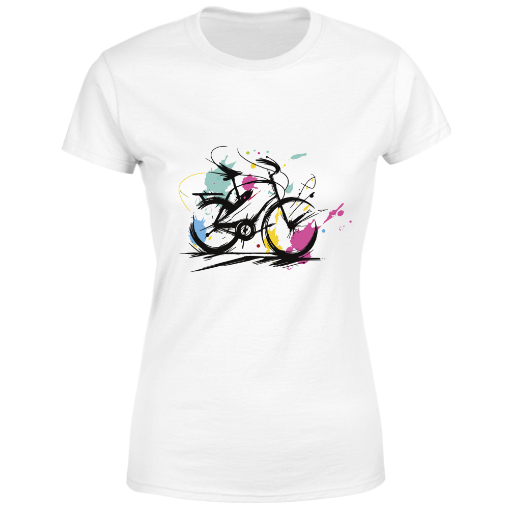 T-Shirt Donna Vélo Fantasia