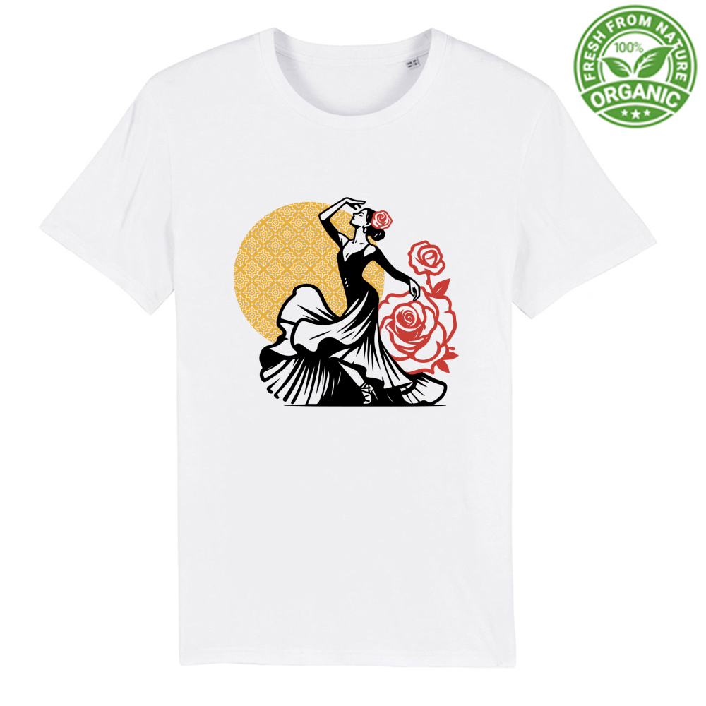 T-Shirt Unisex Premium Organic Bailaora Flamenca