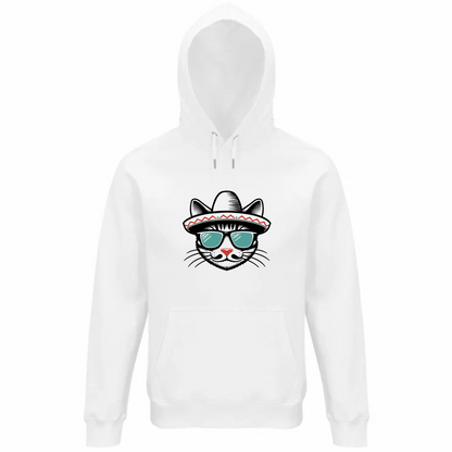 Felpa Organica Unisex Cappuccio Mexicat