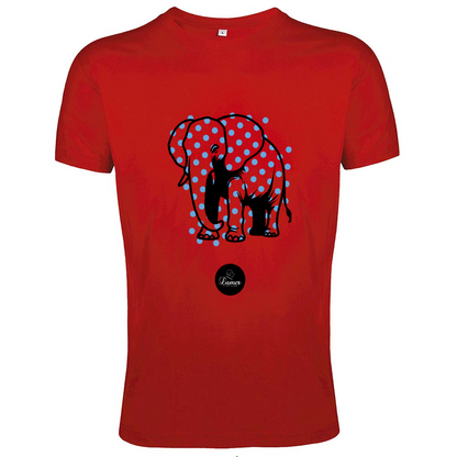 T-Shirt Men Fit Pois Elephant