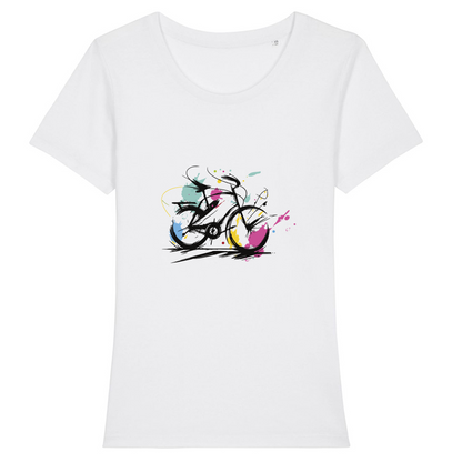 T-Shirt Women Premium Organic Vélo Fantasia