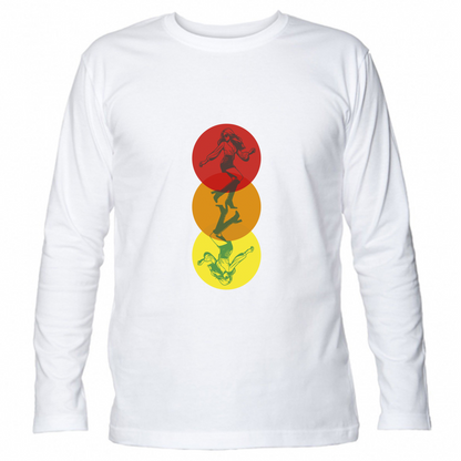 T-Shirt Unisex Manica Lunga Dancing in the Colours