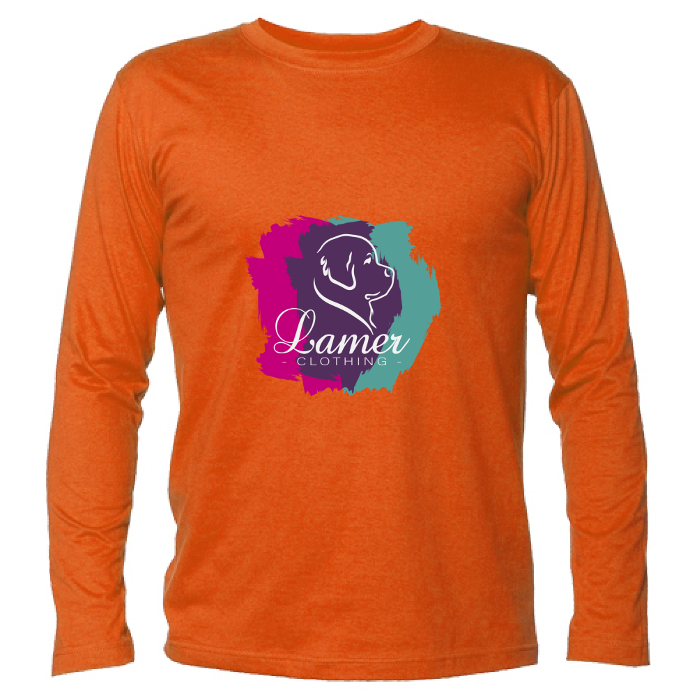 T-Shirt Unisex Manica Lunga Lamer Colours