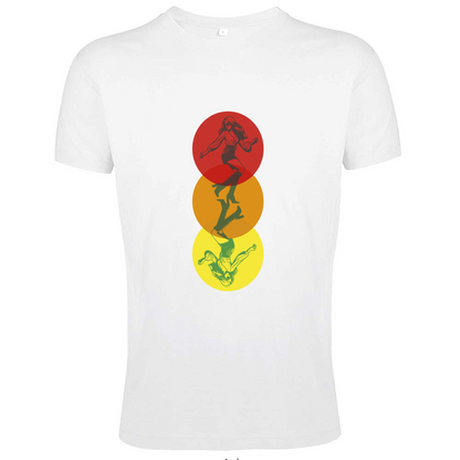 T-Shirt Men Fit Dancing in the Colours