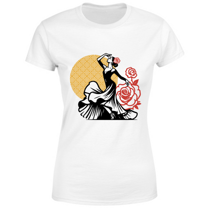 T-Shirt Donna Bailaora Flamenca