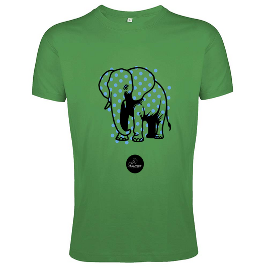 T-Shirt Men Fit Pois Elephant